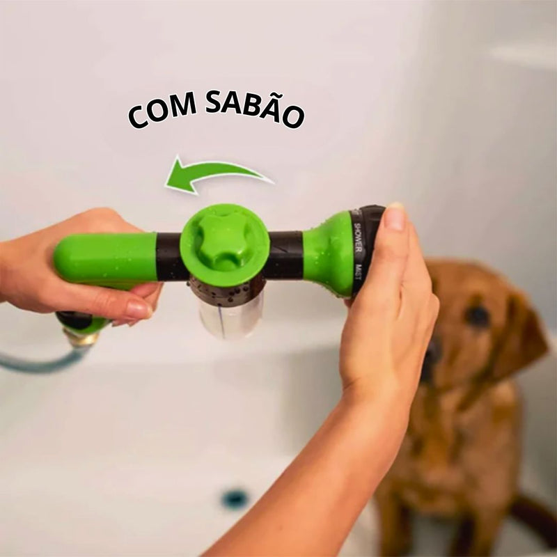 Pistola de água para Banho Pet - FRETE GRÁTIS